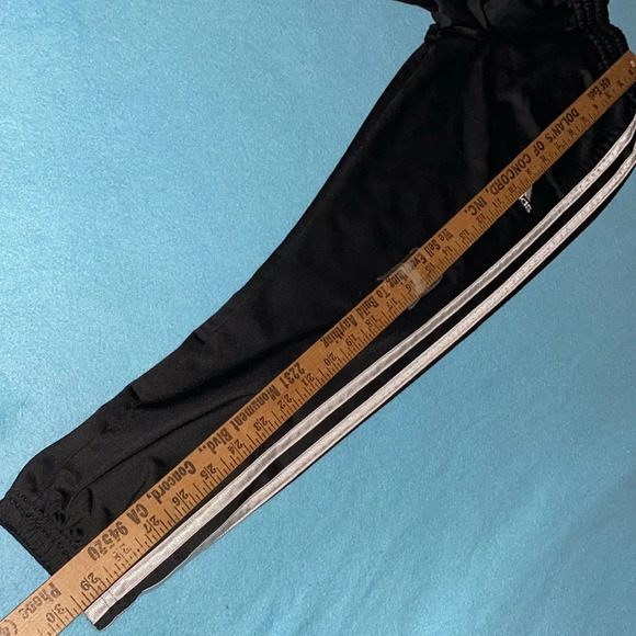ADIDAS tricot joggers pull on elastic waistband 2 side slip pockets NEW size 8 - Picture 10 of 12